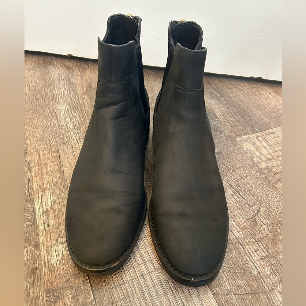 Cole Haan Black Reid WaterProof Ankle Bootie Chelsea Boot Size 7 - Picture 3 of 6